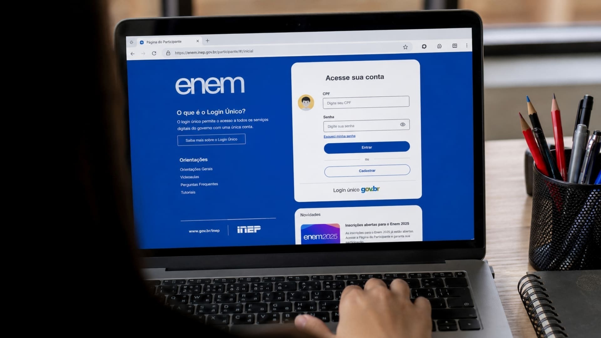 Atendimento especializado do Enem 2026 tem resultado previsto para esta sexta