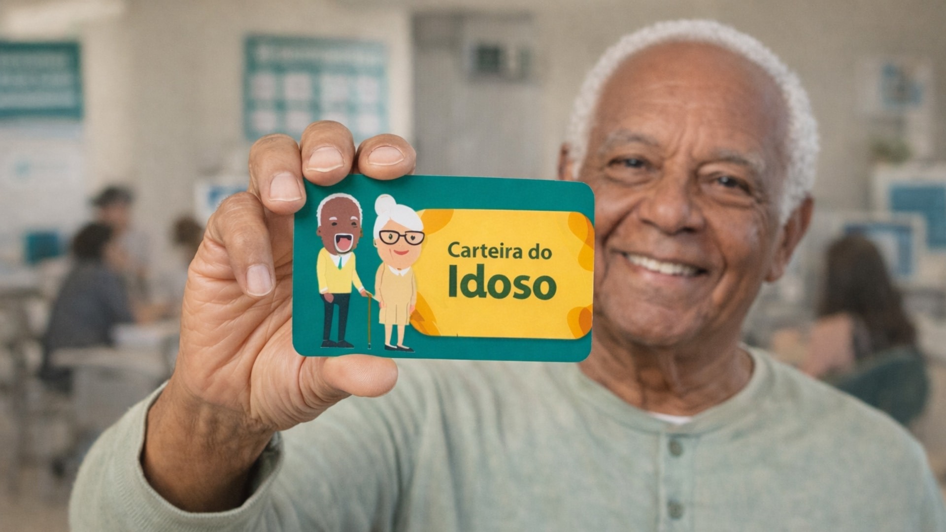 Governo reforça acesso à Carteira da Pessoa Idosa para público 60+
