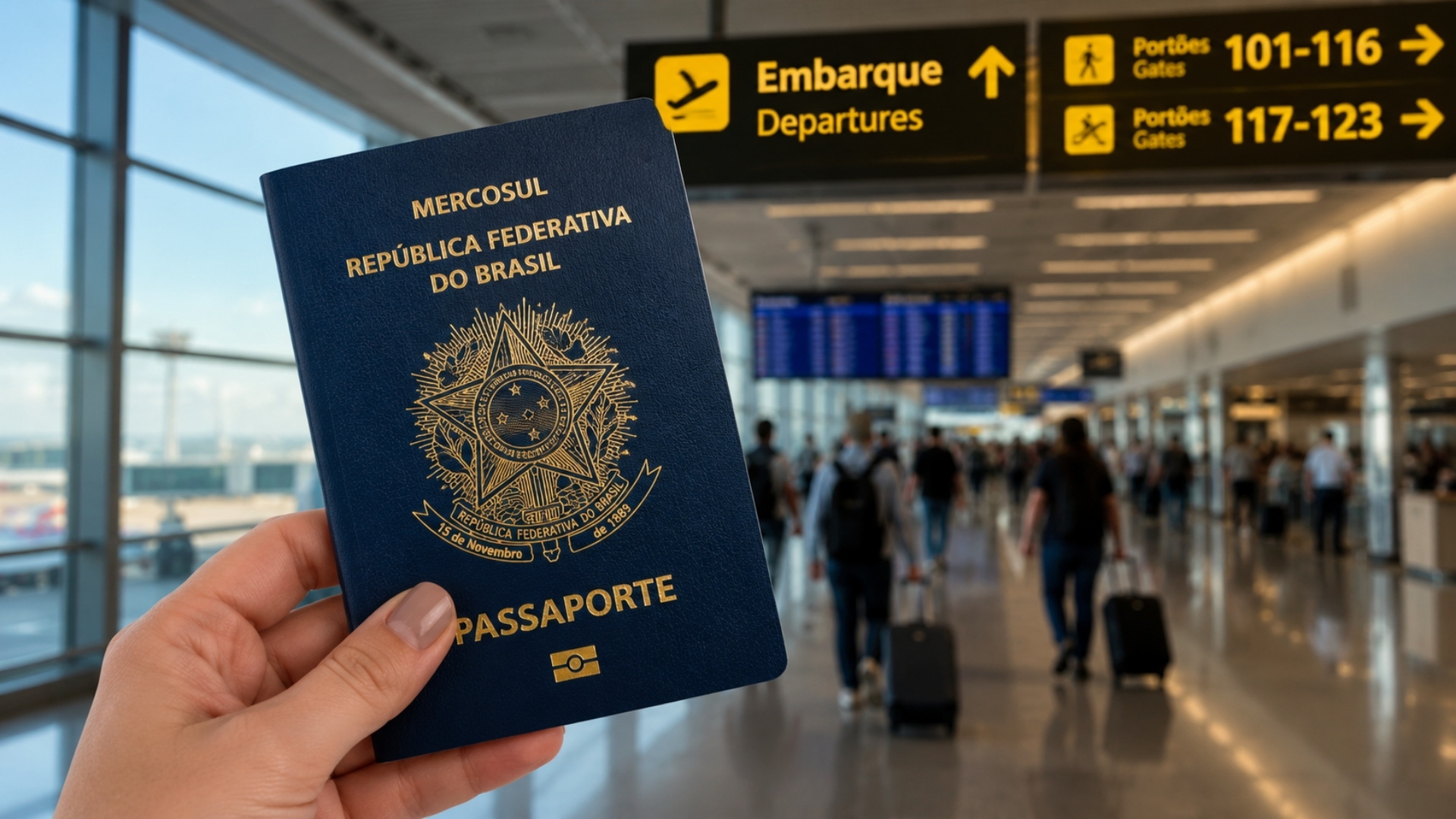 Brasil ocupa a 2ª posição na América Latina em ranking de passaportes