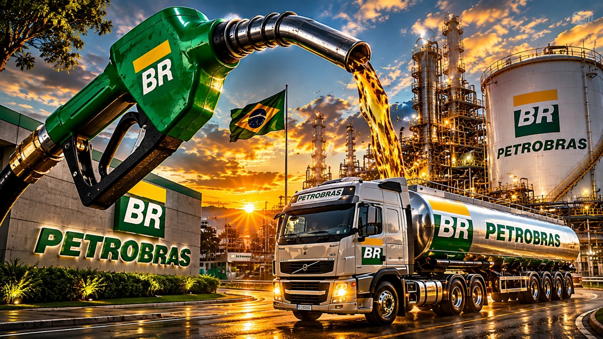 Preço do diesel cai para R$ 3,30 por litro nas distribuidoras após ajuste da Petrobras