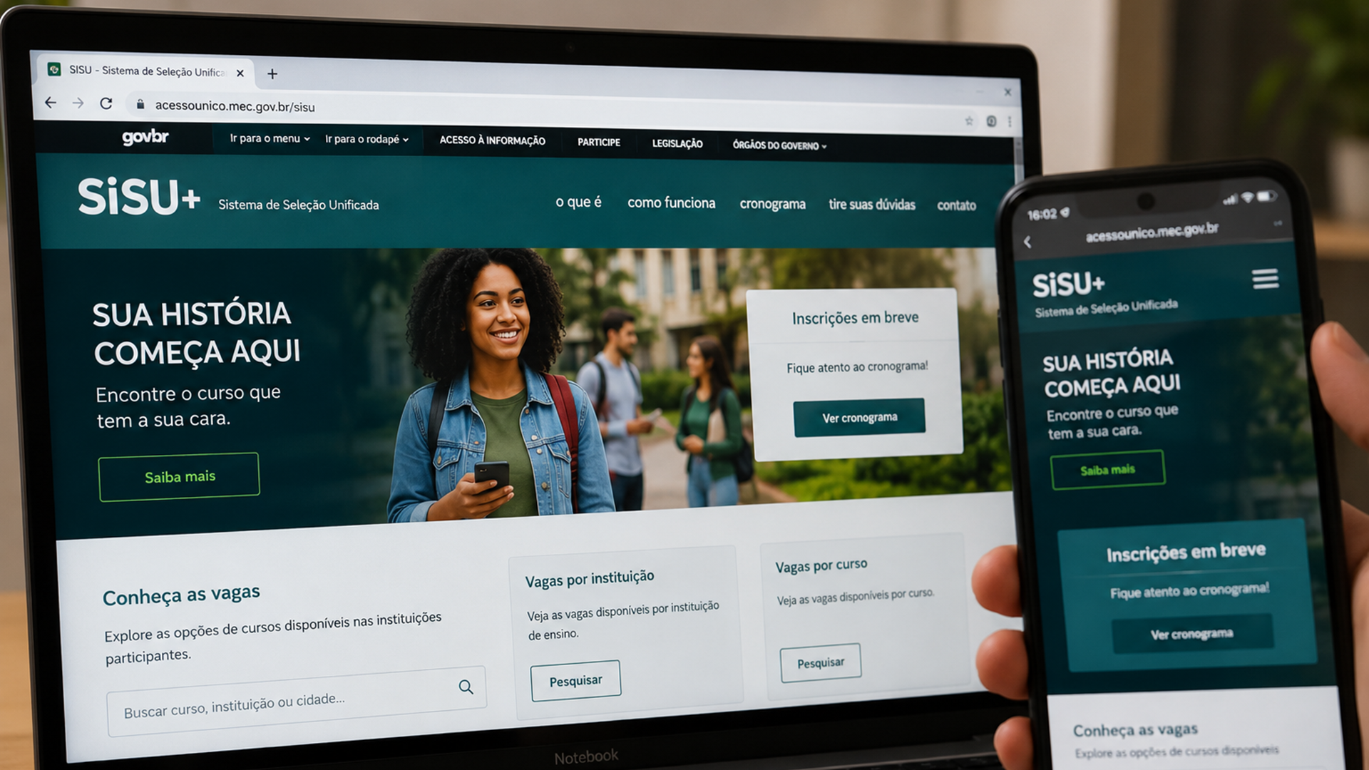 Sisu+ 2026 já permite consultar vagas; inscrições começam em breve