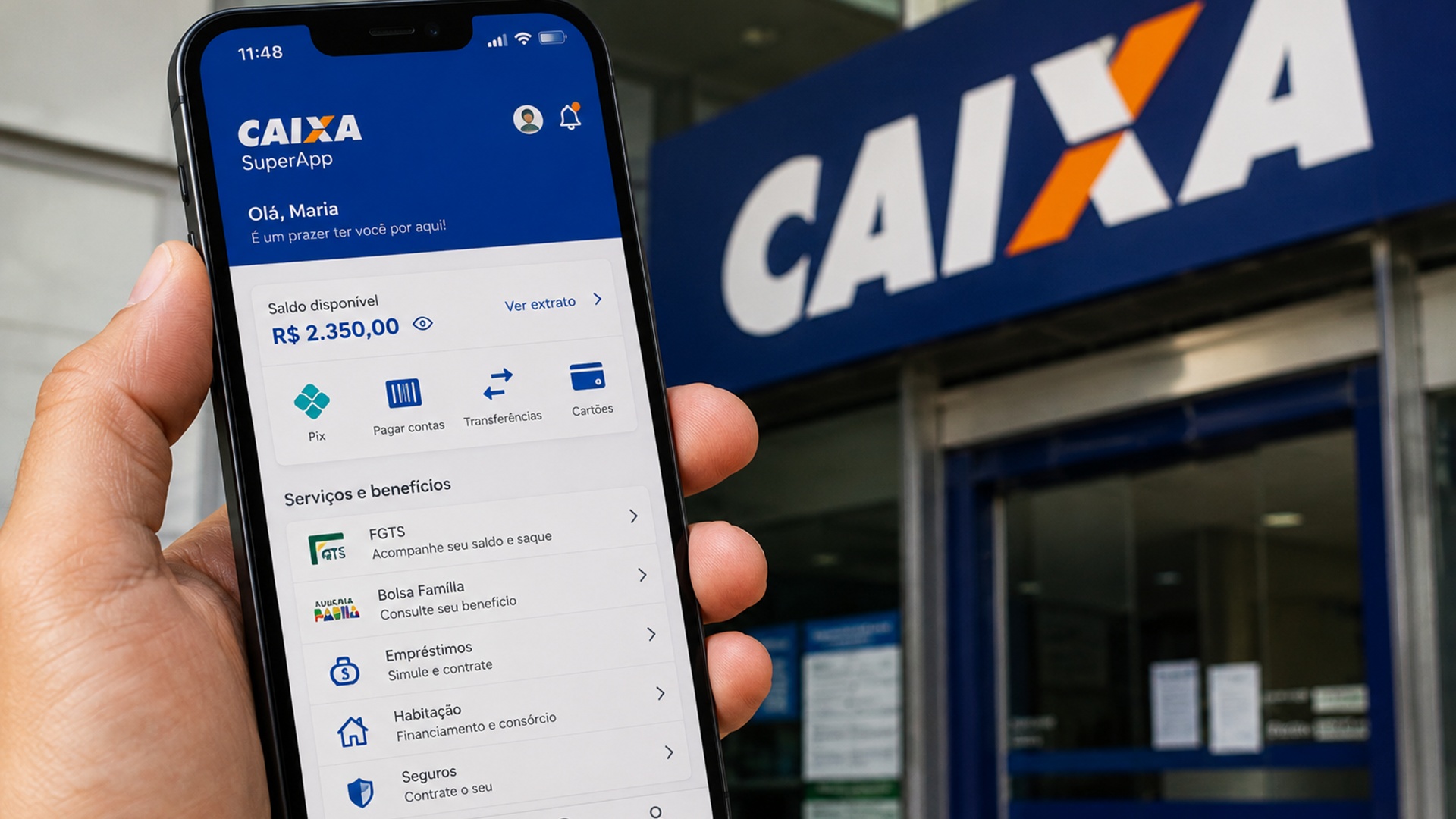 Novo superapp da Caixa pode reunir FGTS, Bolsa Família e muito mais em um único lugar