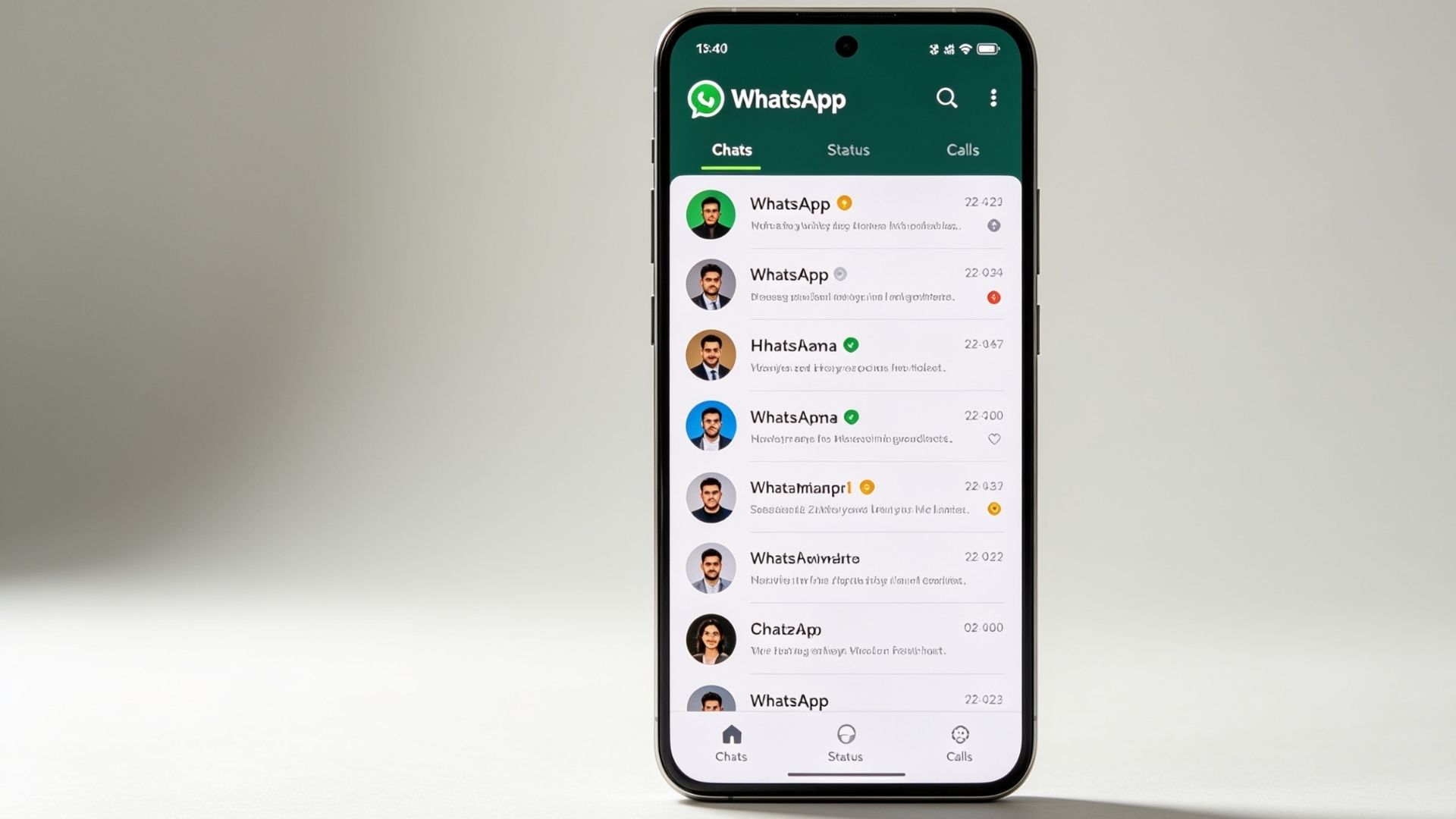 Android recebe novo layout do menu de mensagens do WhatsApp