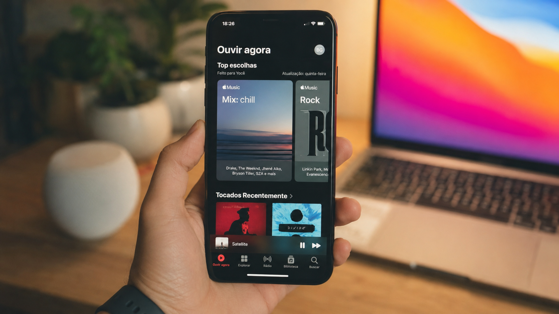 Apple Music recebe mudanças visuais e integração com Siri AI