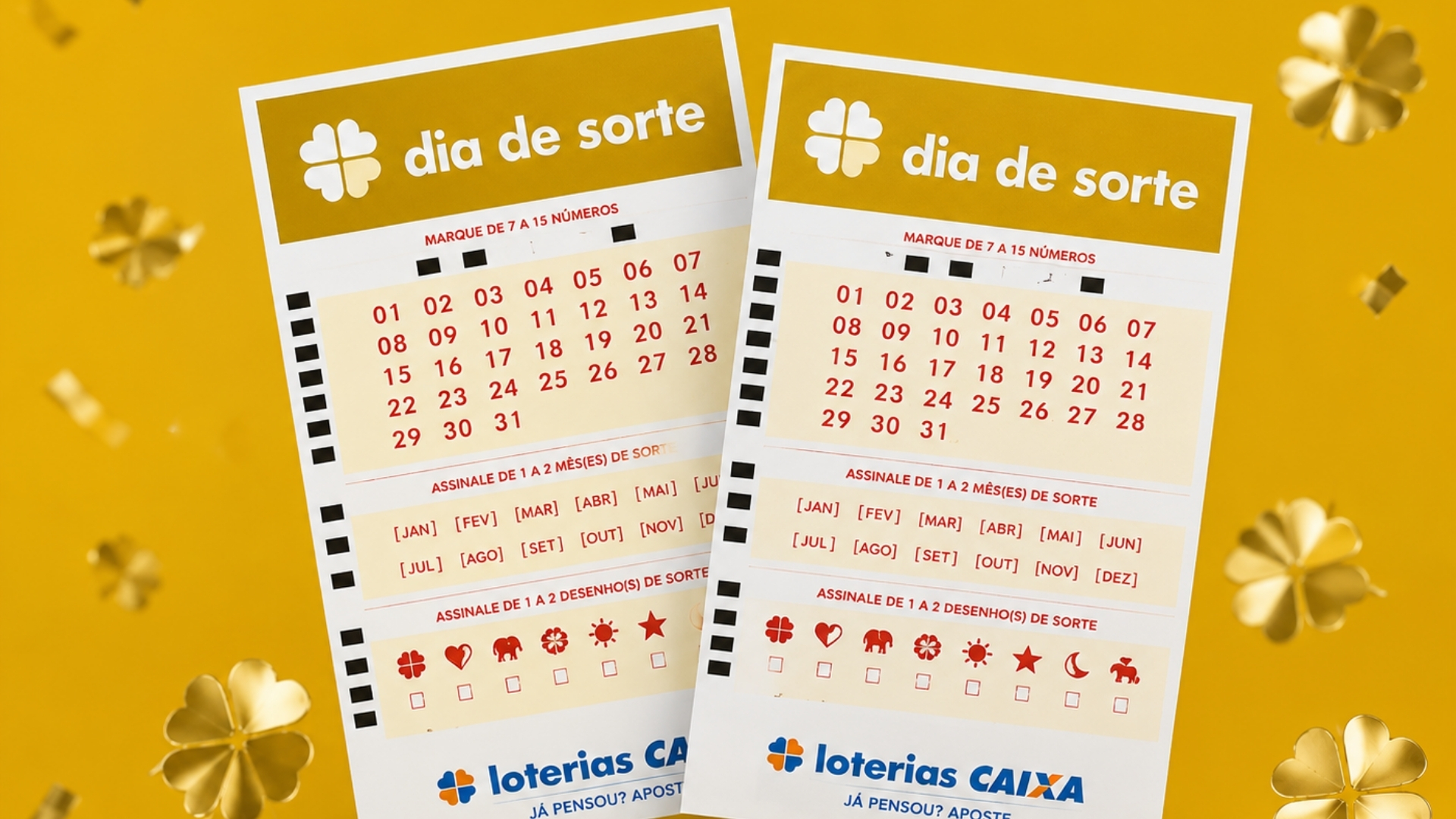 Dia de Sorte 1233 vale R$ 200 mil nesta terça-feira (30/06); confira o resultado do sorteio e o mês da sorte