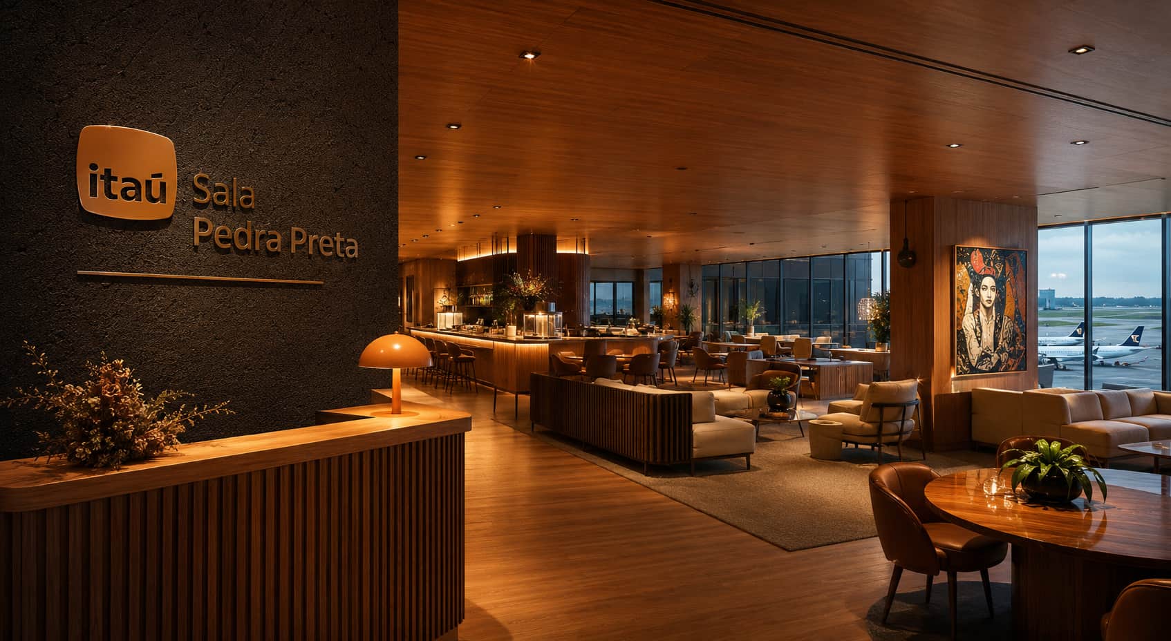 Itaú estreia nova sala VIP no Terminal 3 de Guarulhos