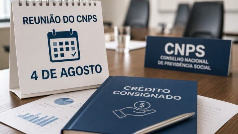 CNPS remarca reunião para 4 de agosto e teto do consignado pode entrar na pauta