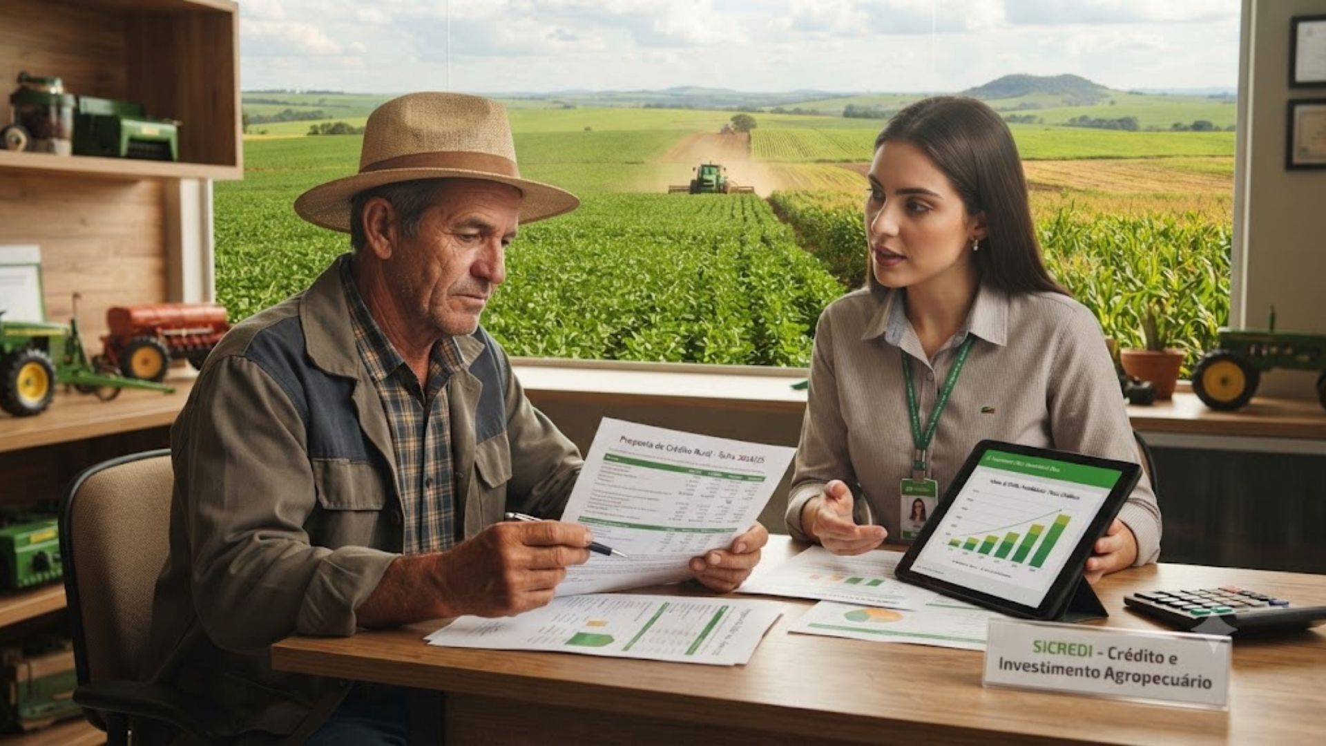 Crédito rural registra avanço, mas cenário ainda exige atenção
