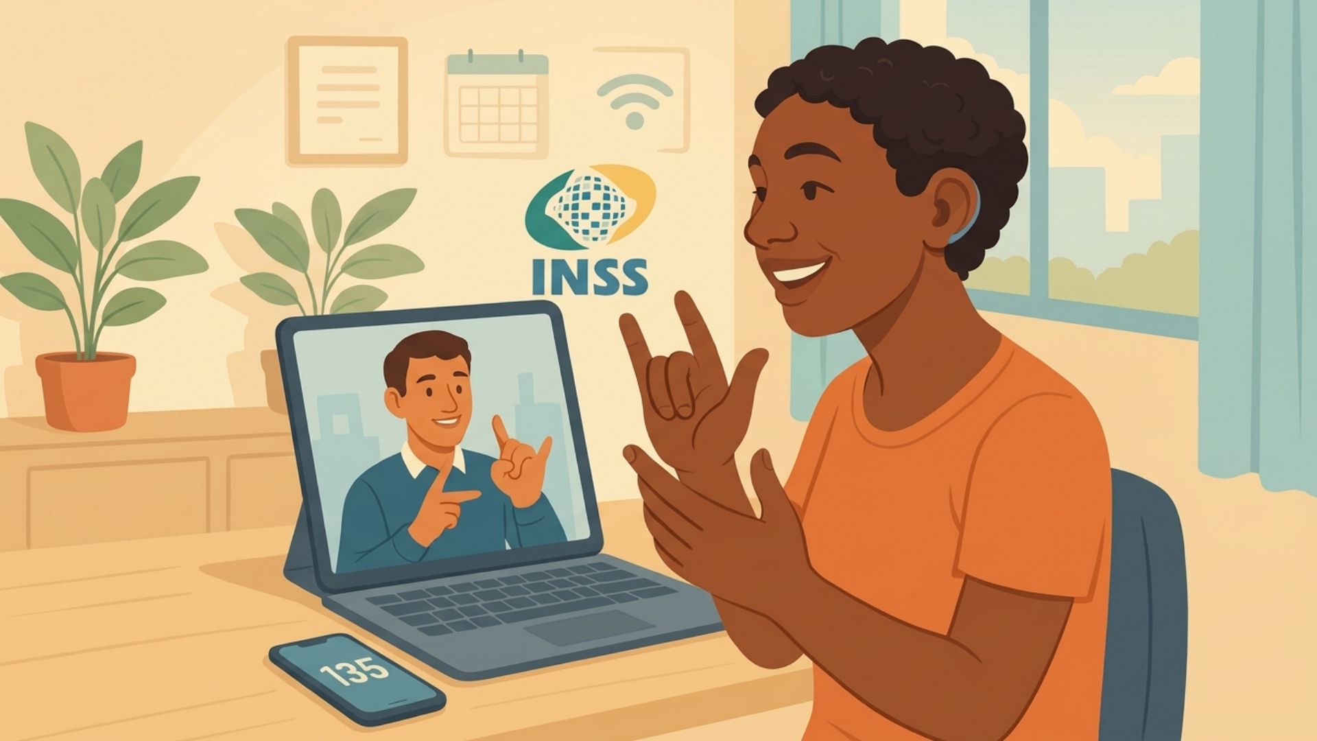 Novas agências do INSS passam a contar com atendimento especializado em Libras