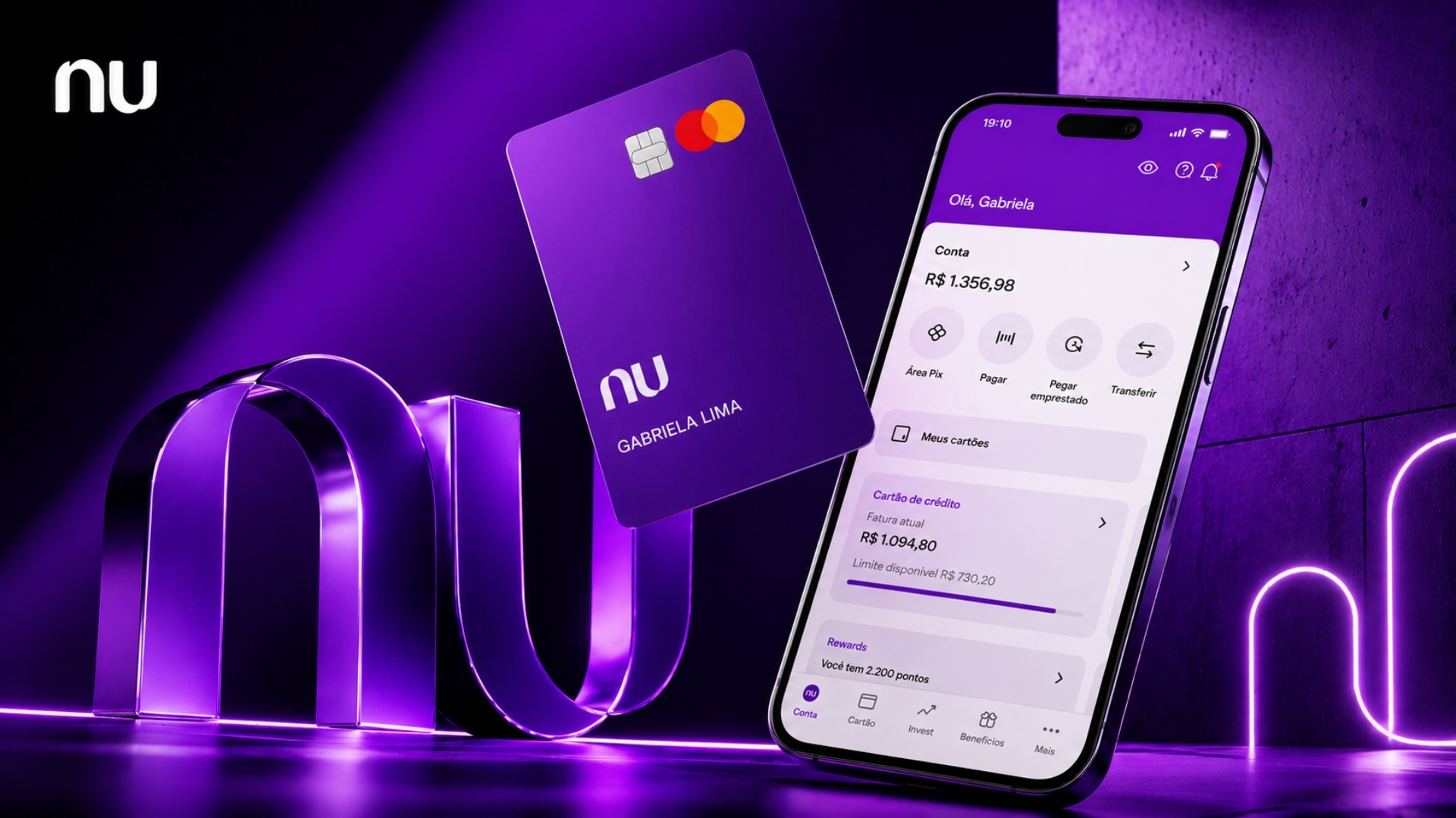 Limite de até R$ 5 mil no Nubank depende da análise de crédito; saiba como funciona