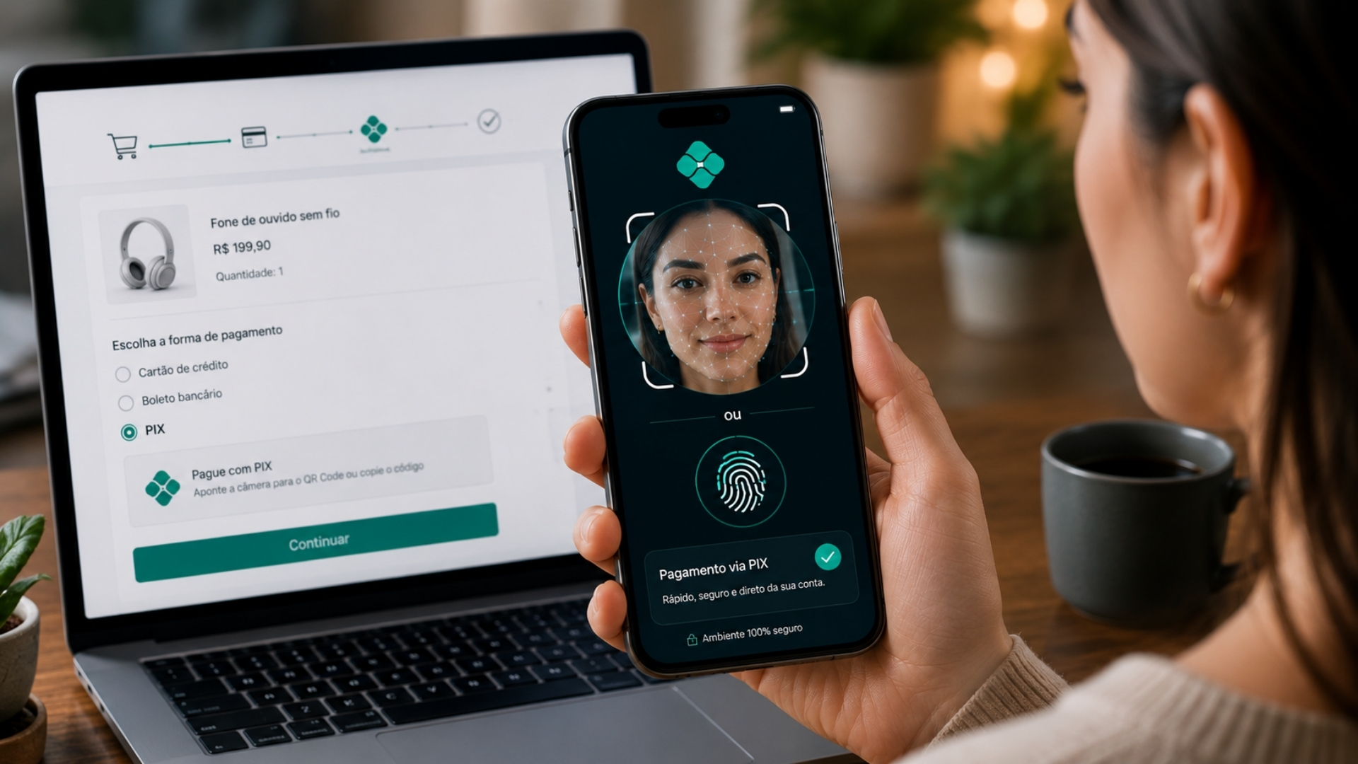 Getnet e Mastercard apresentam solução de Pix por biometria integrada ao Open Finance