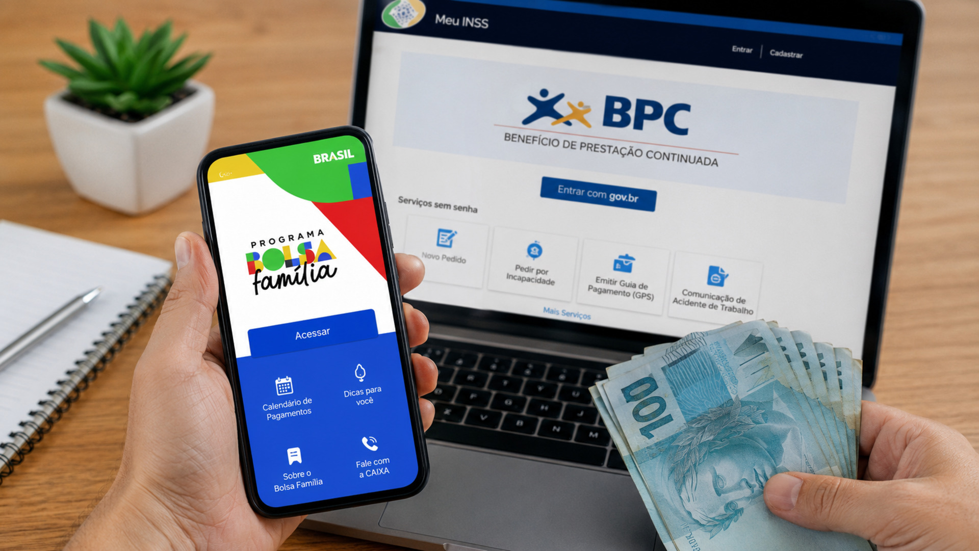 Quem recebe Bolsa Família pode pedir o BPC sem perder o benefício? Entenda a nova regra