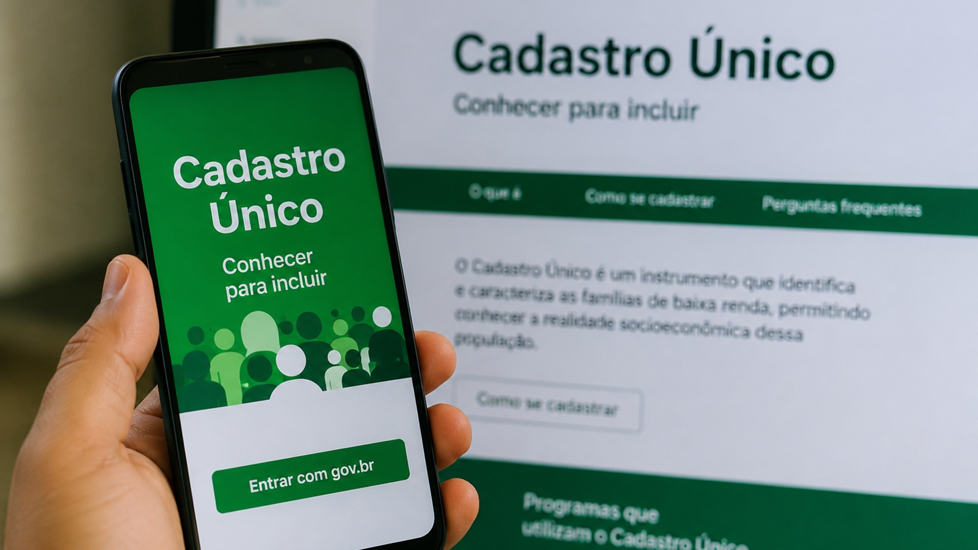 Atualização do Cadastro Único é intensificada para fortalecer a gestão dos benefícios sociais