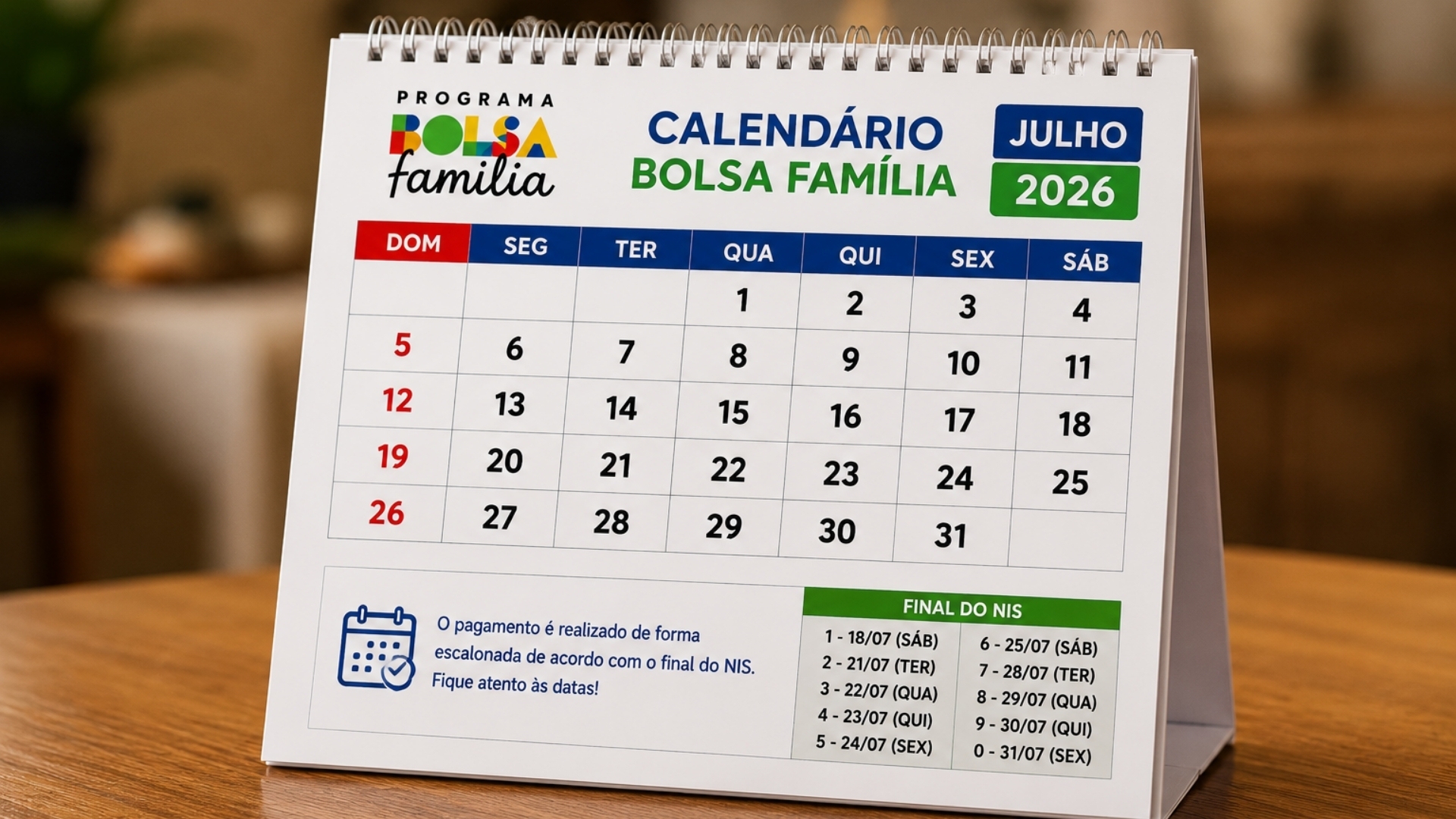 Calendário do Bolsa Família: como consultar as datas de pagamento