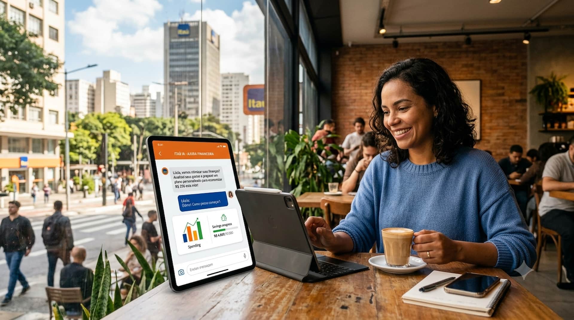 Novo chatbot do Itaú usa IA para oferecer ajuda financeira personalizada