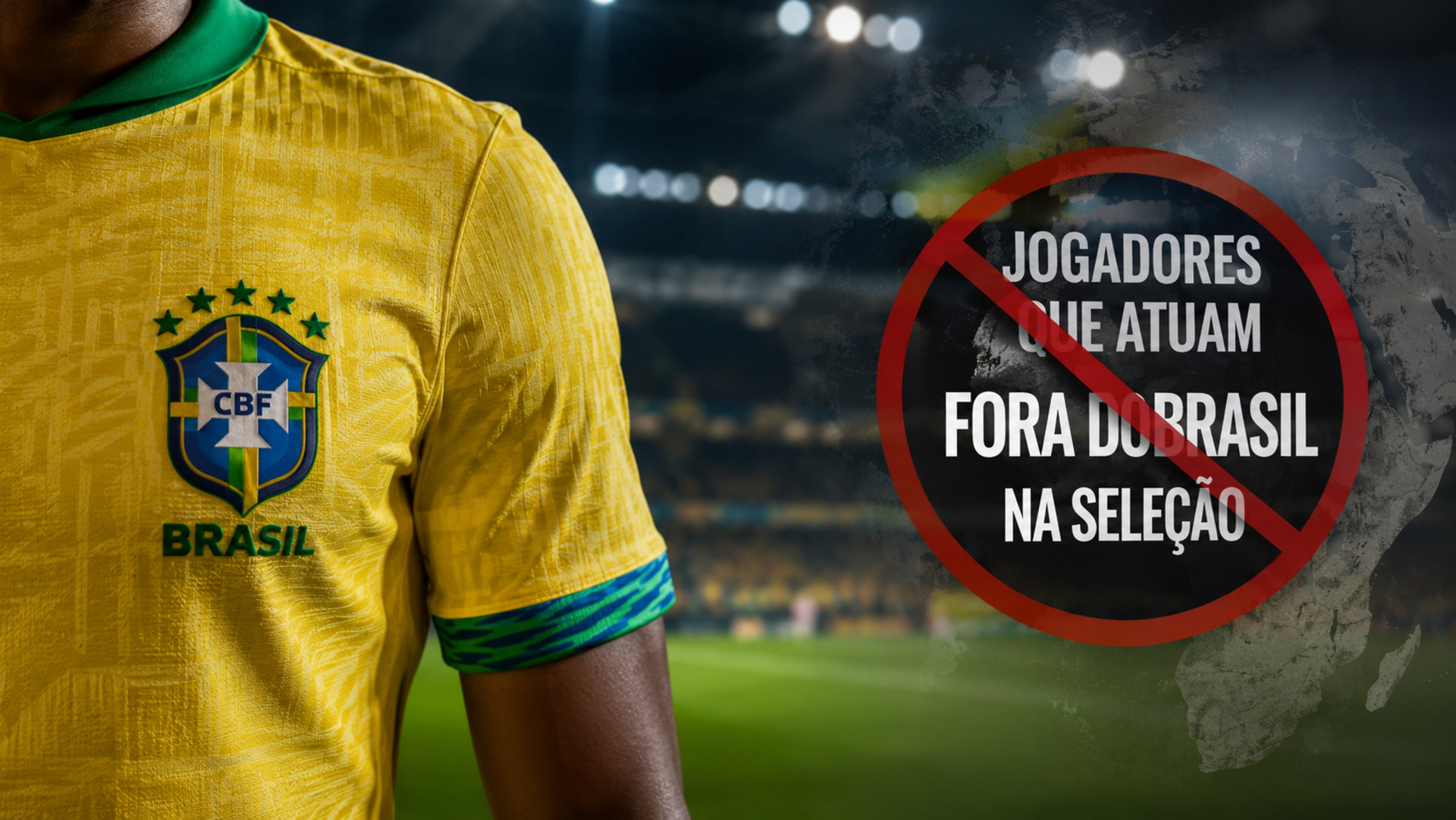 Deputado apresenta projeto para barrar convocação de jogadores que atuam fora do país