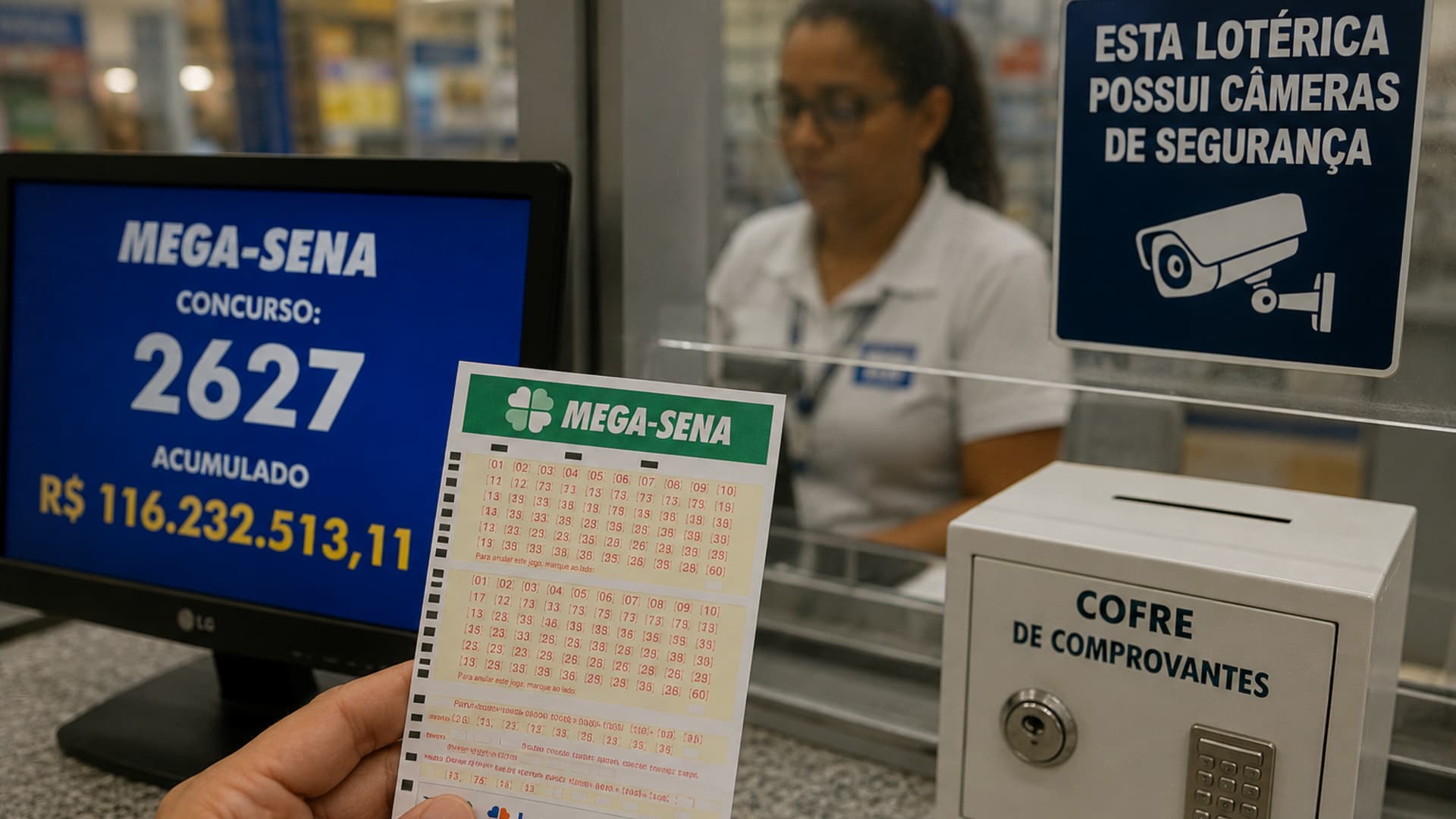 Caso de bilhete premiado de R$ 29 milhões leva à investigação de funcionária