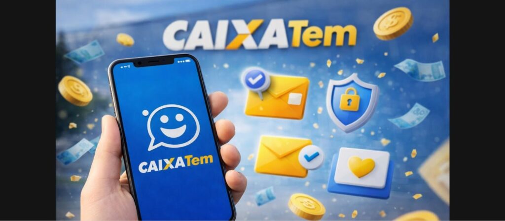Aplicativo Caixa Tem usado para verificar dinheiro esquecido do Pé-de-Meia