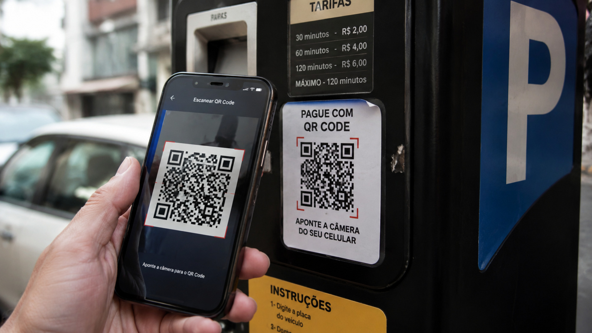 Criminosos usam QR Codes falsos para aplicar golpes em motoristas