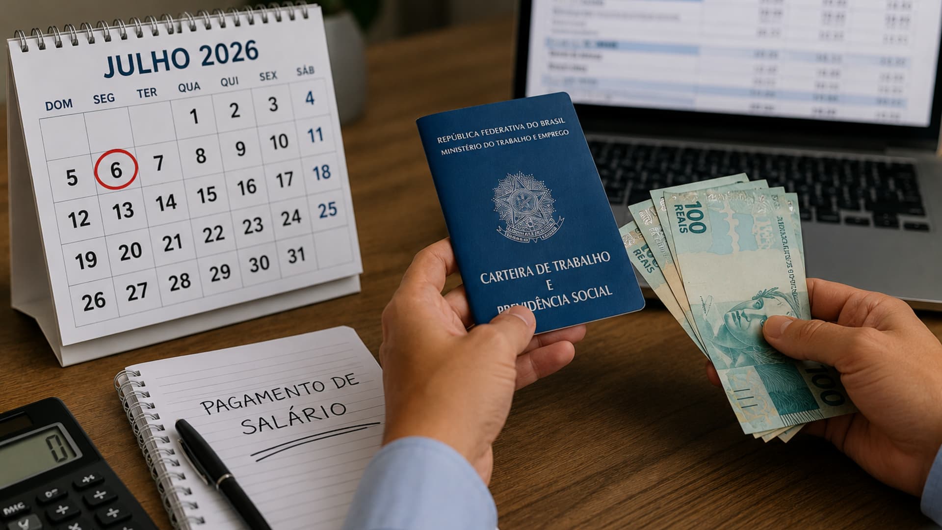 Quinto dia útil de julho será em 6 de julho; confira a contagem