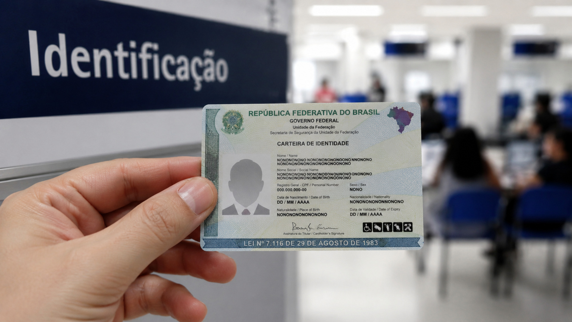 RG antigo perde validade em 2032; entenda quem precisa emitir a nova CIN