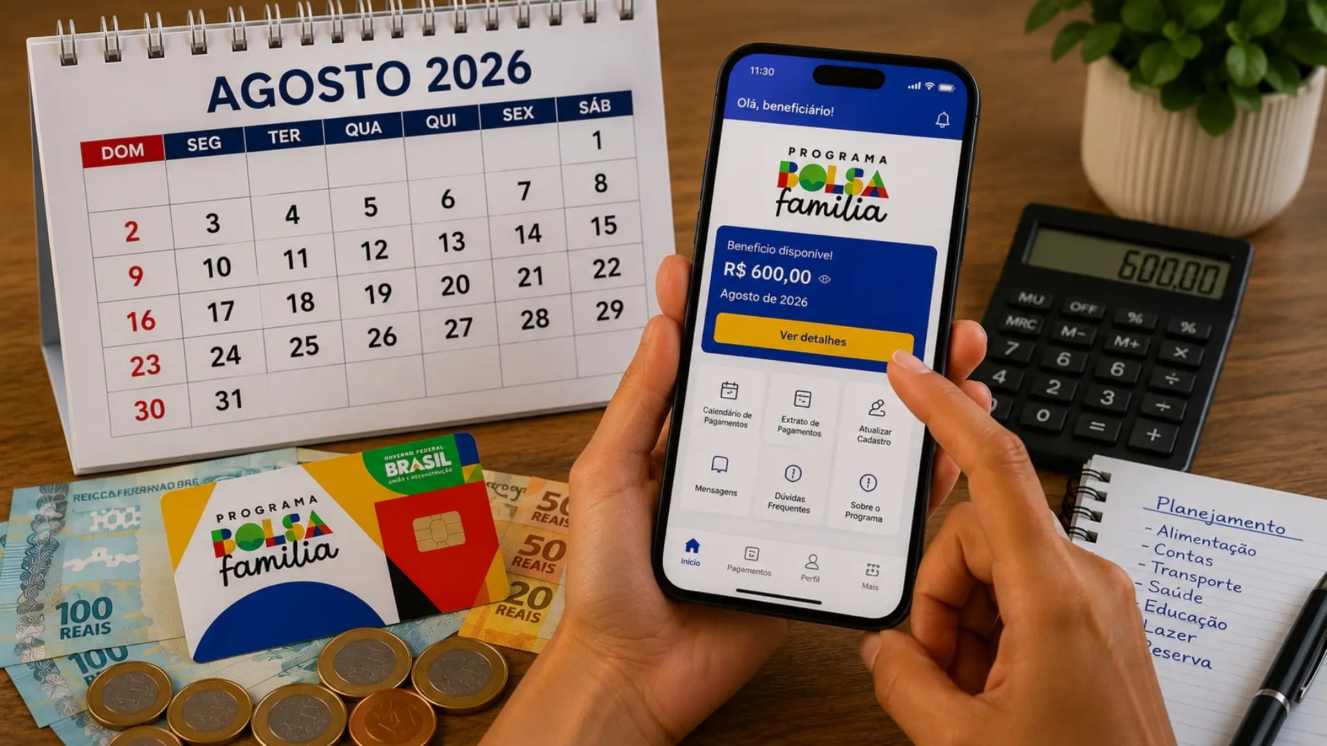 Bolsa Família de agosto: pagamentos começam dia 18 e seguem até o dia 31