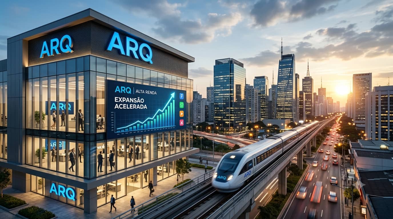 ARQ acelera expansão para disputar clientes de alta renda com grandes fintechs
