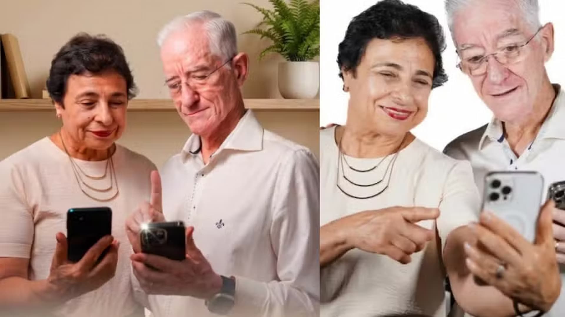 Quem é o casal de 70 anos que ensina idosos a usar celular e evitar golpes