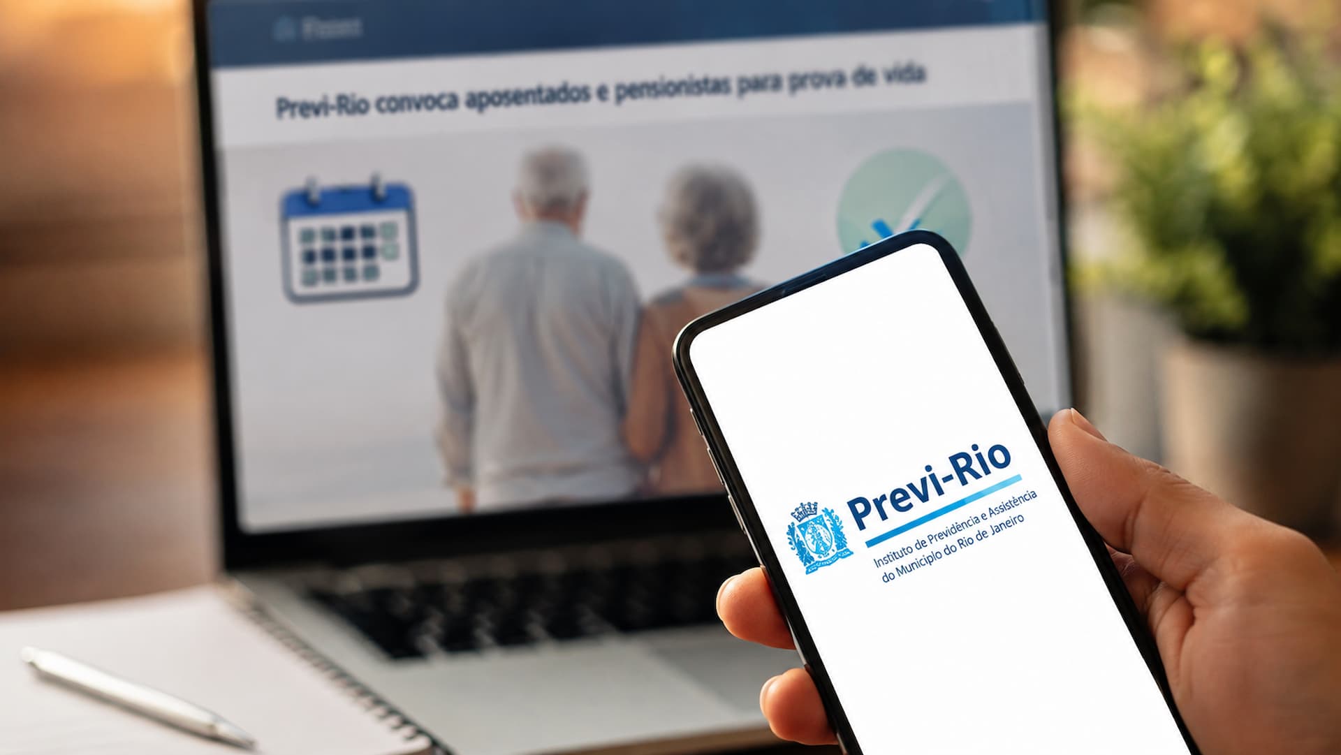 Nascidos em agosto entram no calendário de prova de vida do Previ-Rio