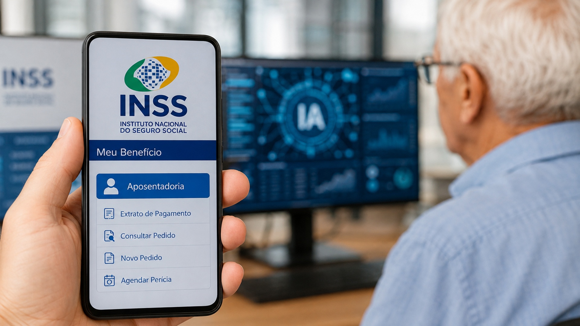 Aposentados entram no radar de novos controles do INSS com inteligência artificial