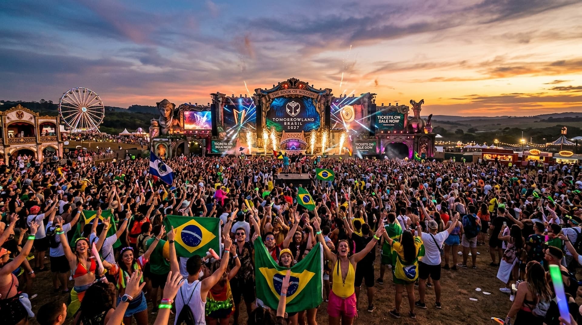 Venda de ingressos do Tomorrowland Brasil 2027 ganha data e preços são divulgados
