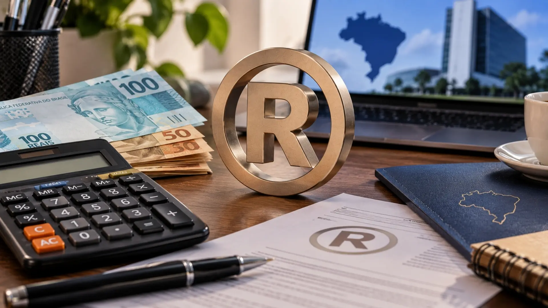 Registro de marca no Brasil tem taxa de R$ 880, com desconto de 50% para MEI