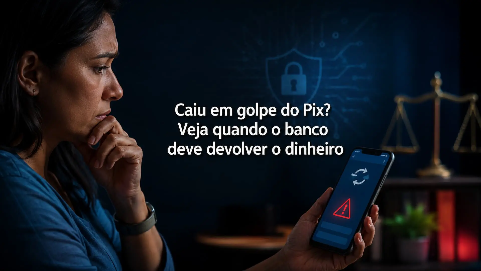 Golpe do Pix pode gerar ressarcimento quando há falha de segurança do banco